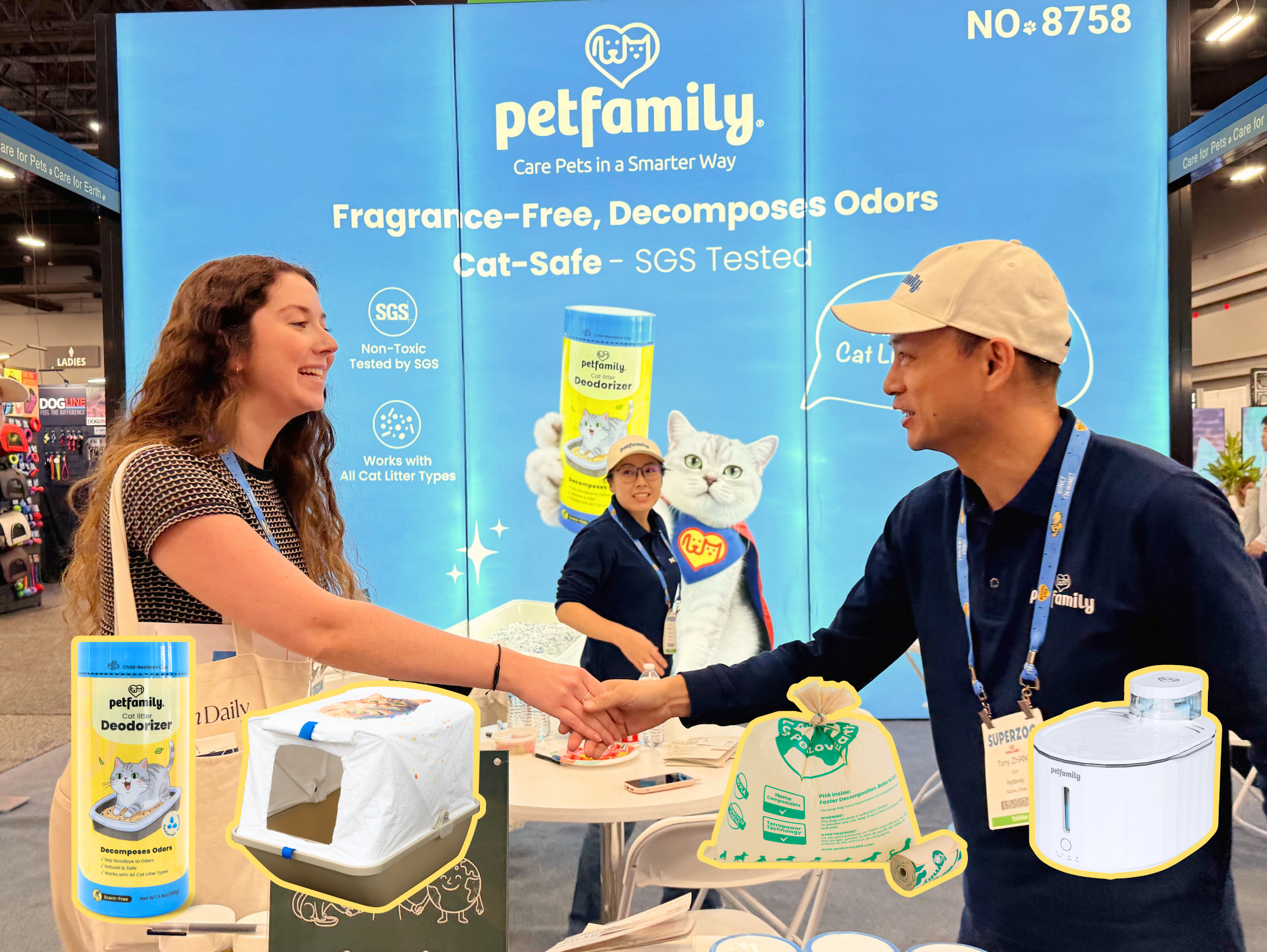 Petfamily at SuperZoo 2025🐾 Showcasing Our Eco-Friendly Products