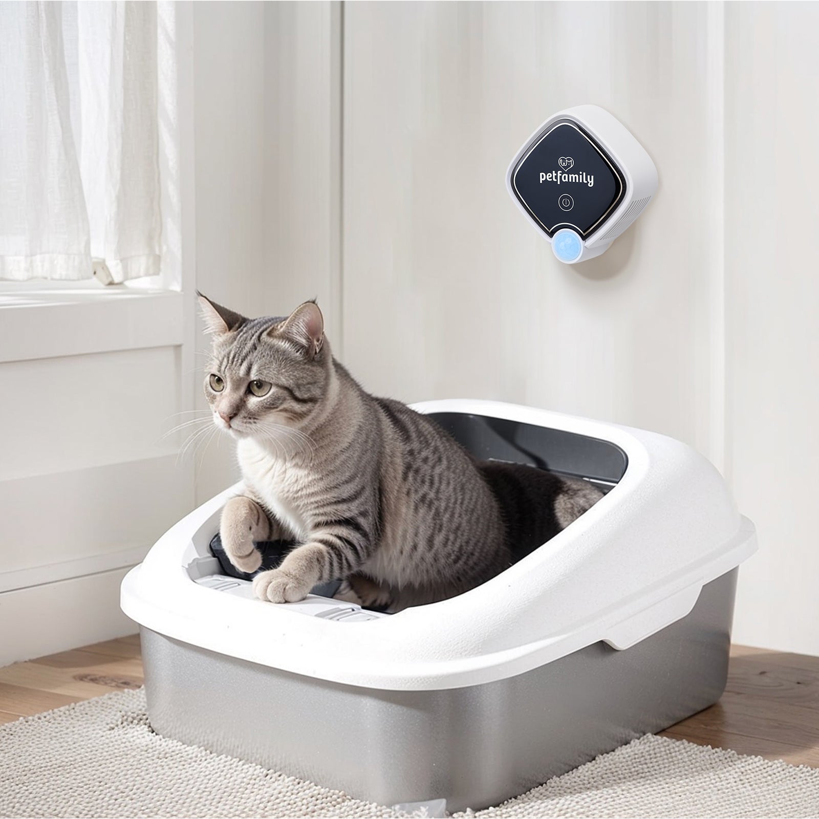 Intelligent Cyclone Deodorizer - Get Fresh Air in 10 Mins