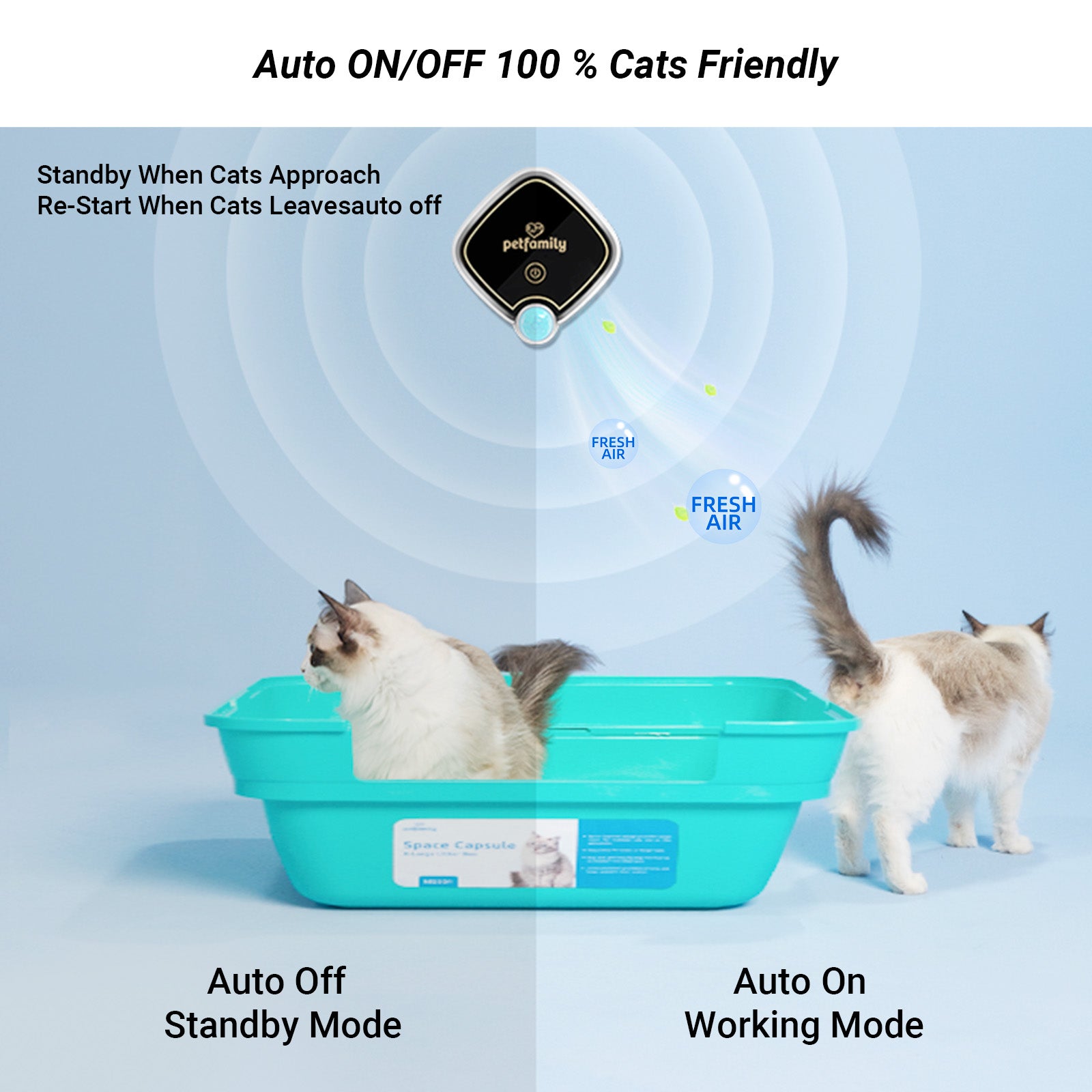 Intelligent Cyclone Deodorizer - Get Fresh Air in 10 Mins