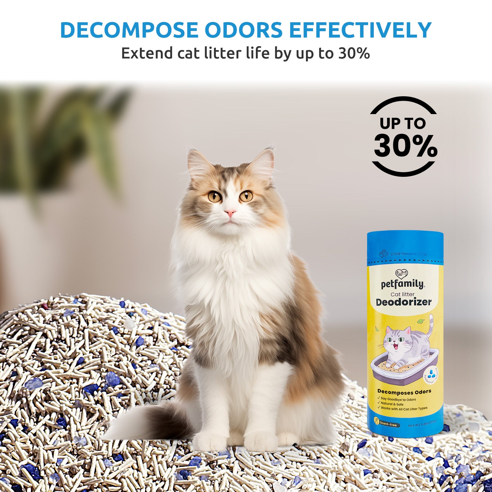 Petfamily® Cat litter Deodorizer