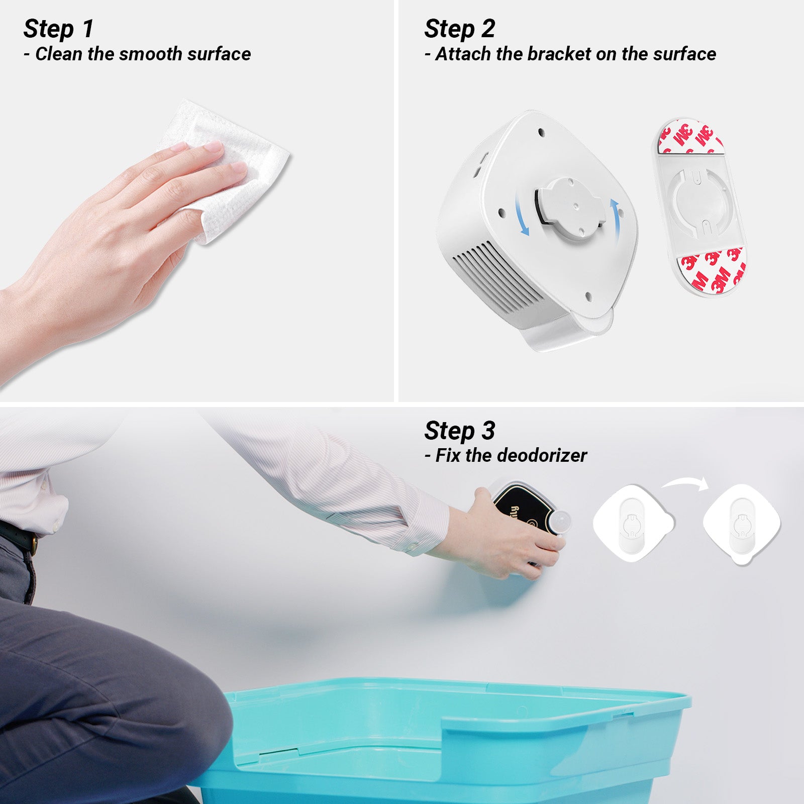 Intelligent Cyclone Deodorizer - Get Fresh Air in 10 Mins