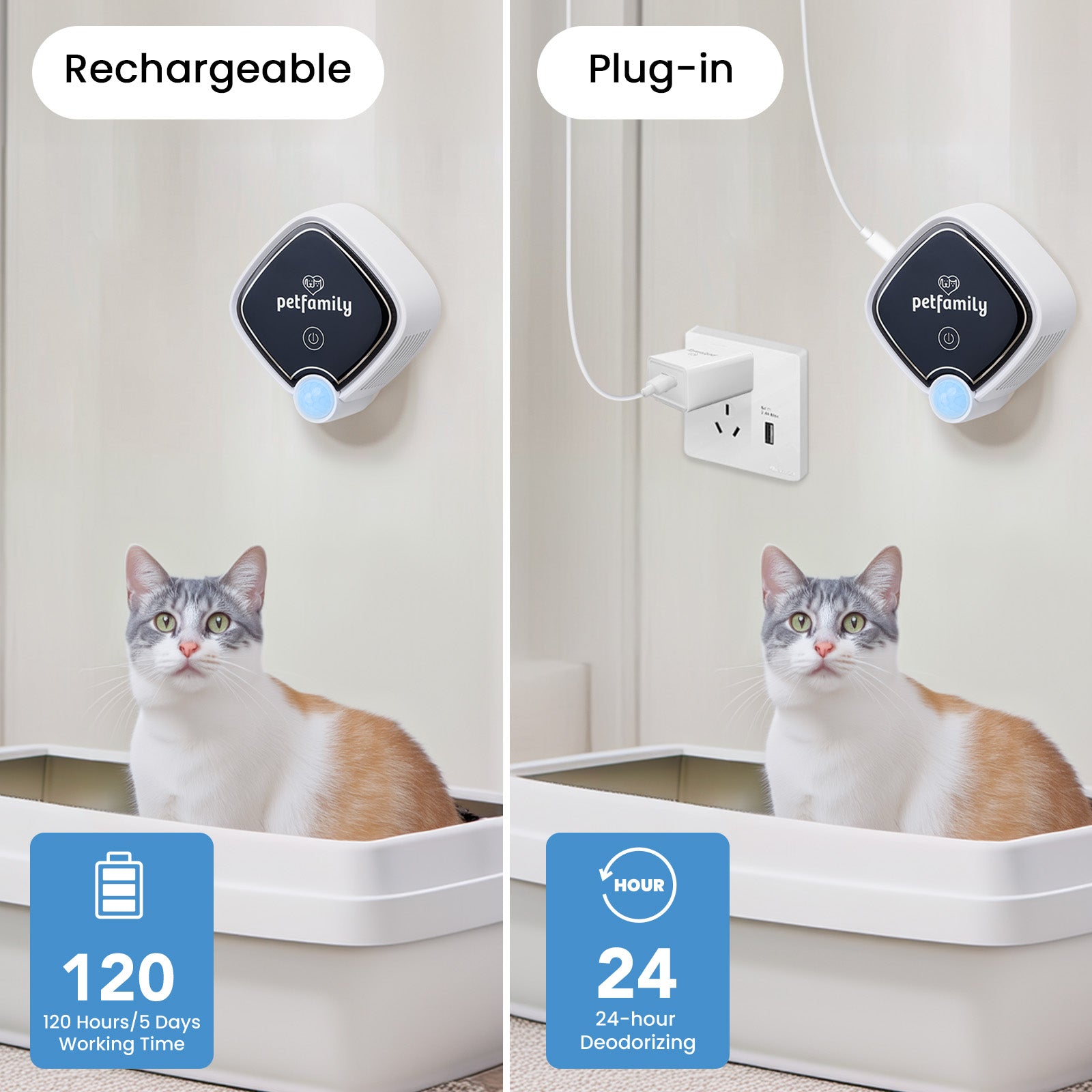 Intelligent Cyclone Deodorizer - Get Fresh Air in 10 Mins