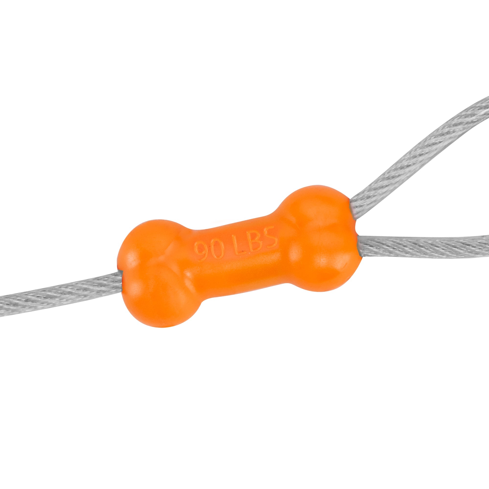 Reflective Vinyl-Covered Tie-Out Cable - Heavy Duty