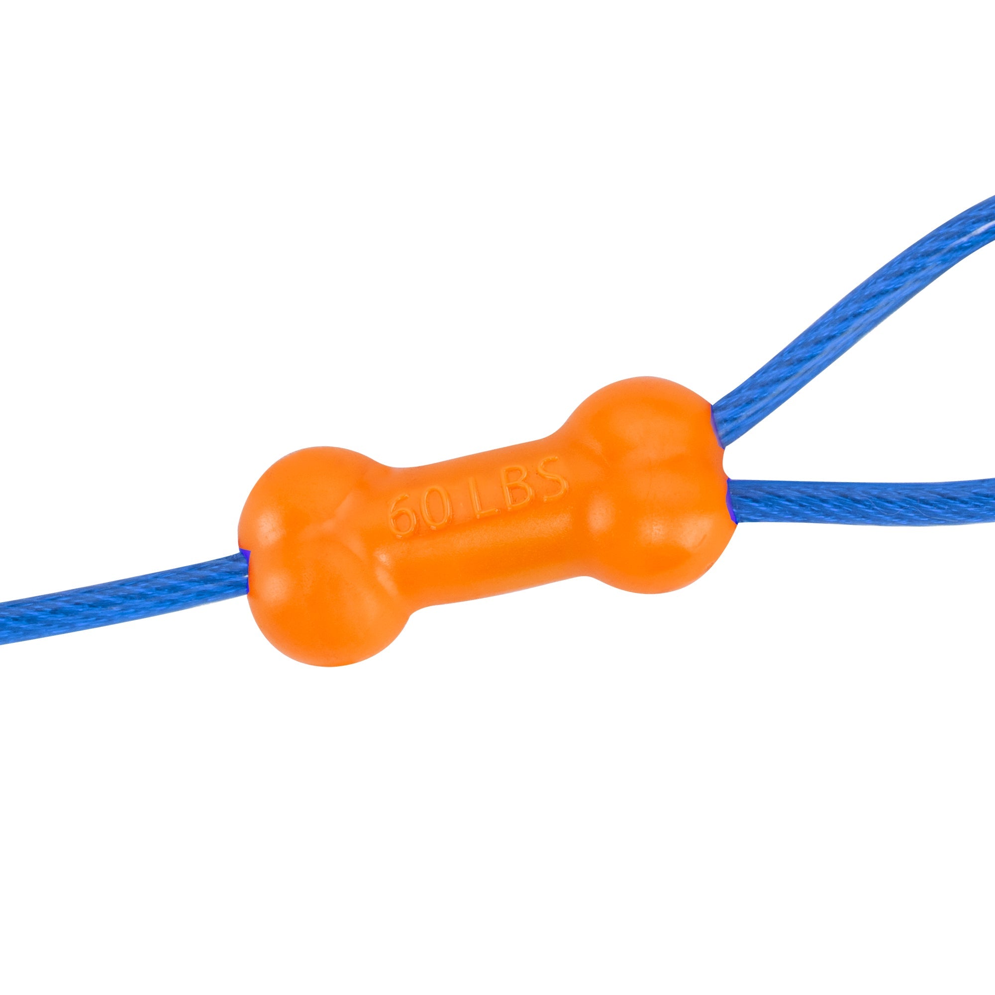 Reflective Vinyl-Covered Tie-Out Cable - Heavy Duty