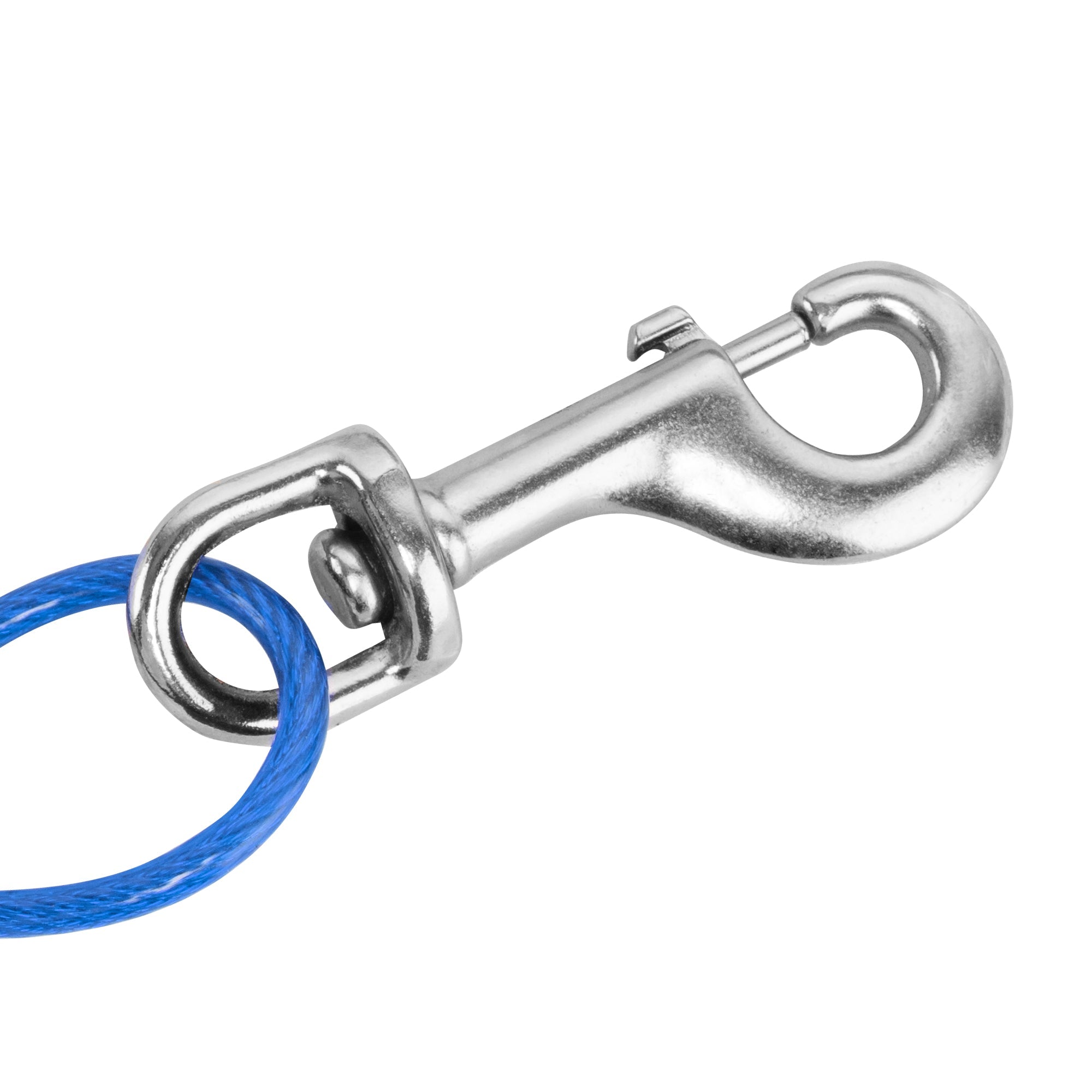 Reflective Vinyl-Covered Tie-Out Cable - Heavy Duty
