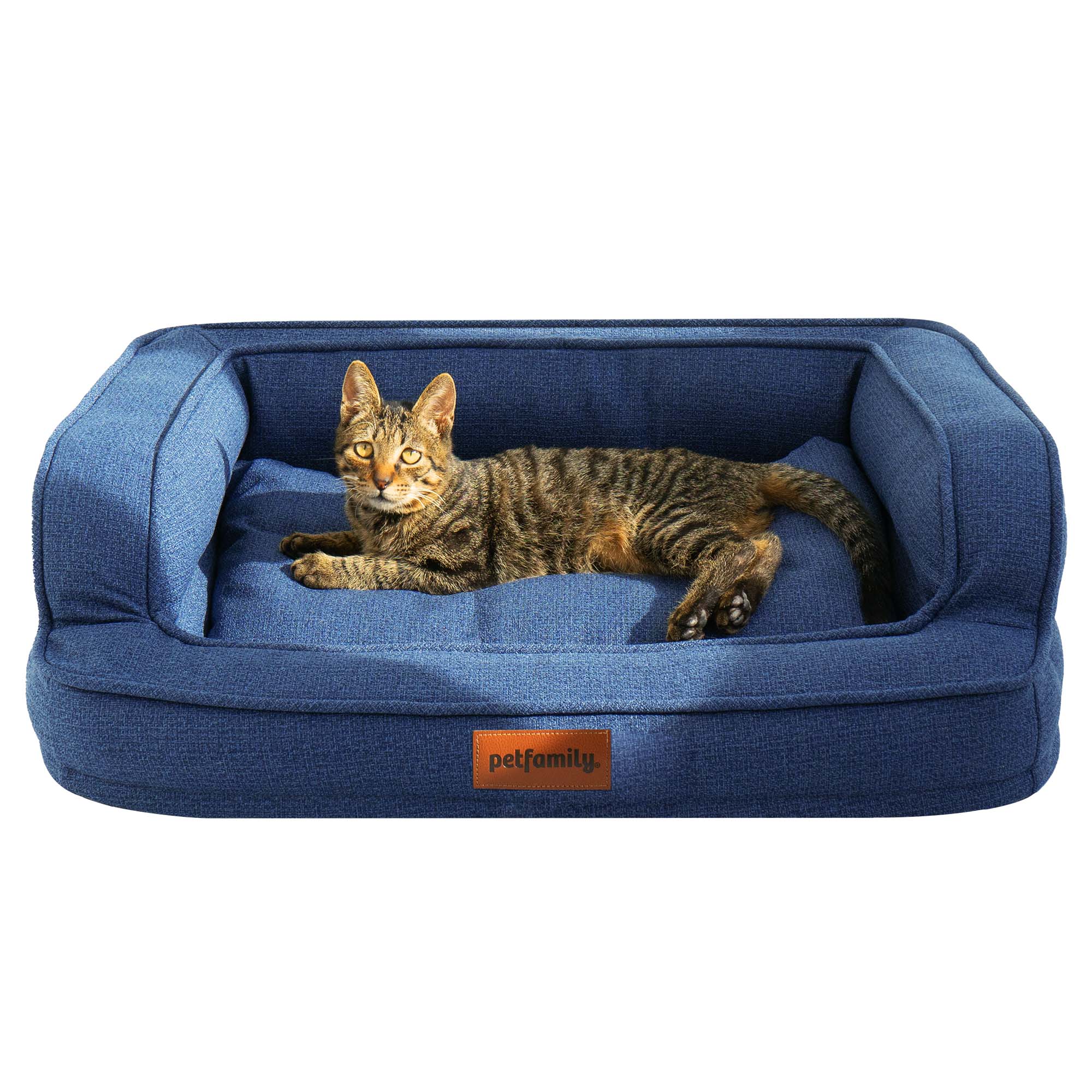 Luxury Dog Bed Cat Bed Pet Bed, Navy