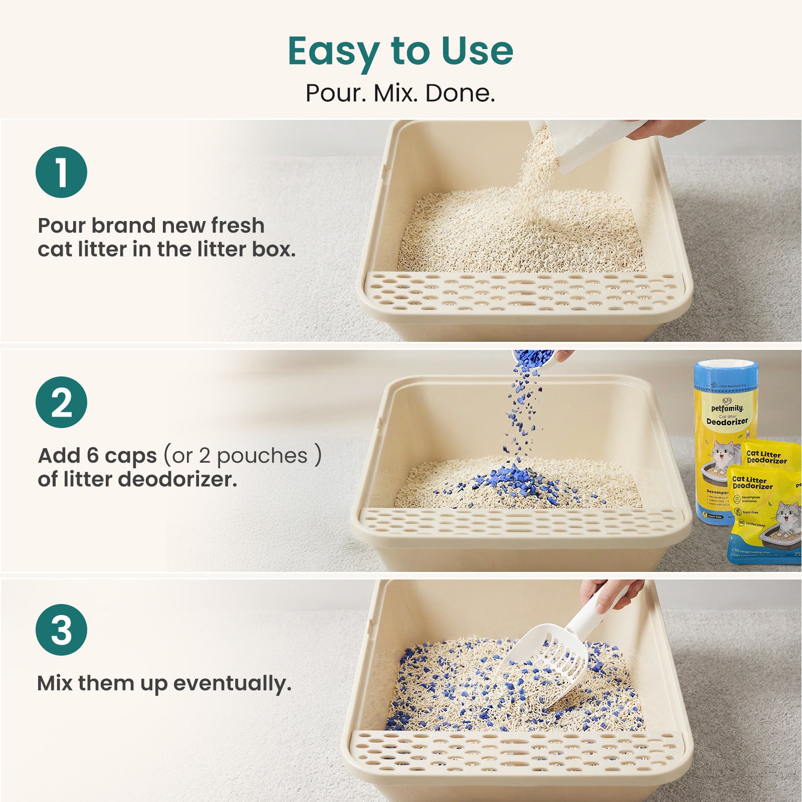 Petfamily® Cat Litter Deodorizer