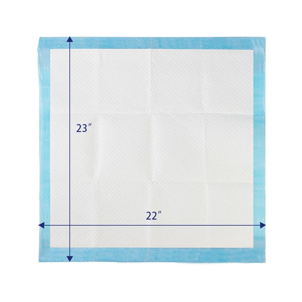 Carbon Dog Training Pads 22" x 23" 100 Pieces - Quick Drying and Ultra Absorbent