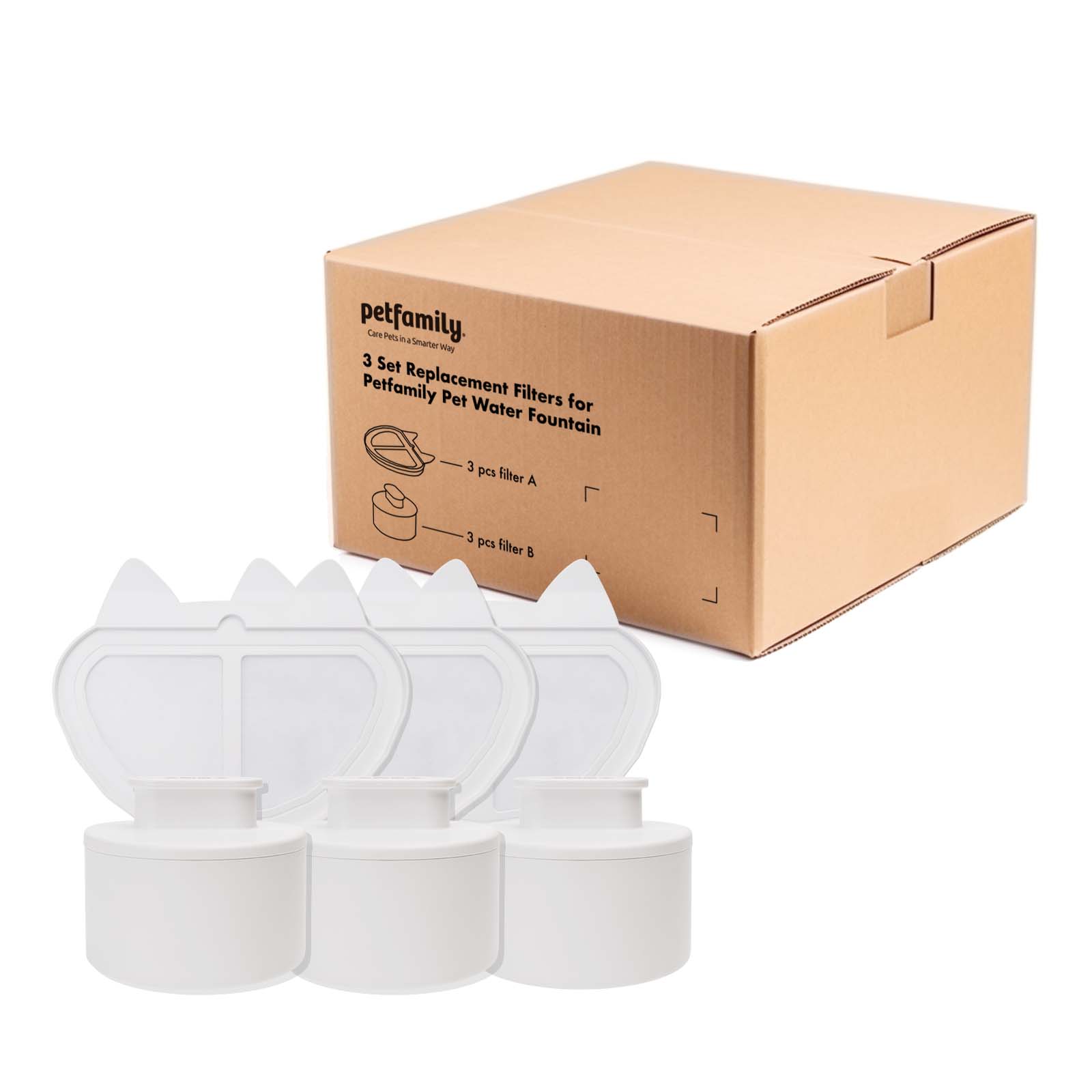 Magic Clean Plus Pet Water Fountain Filters